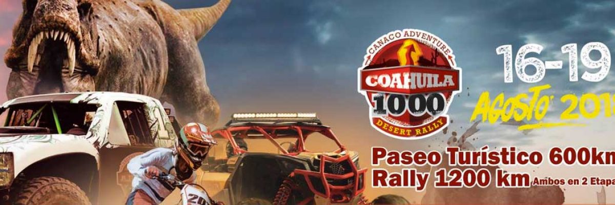 Rally Coahuila 1000 Desert y ruta comienza este viernes.