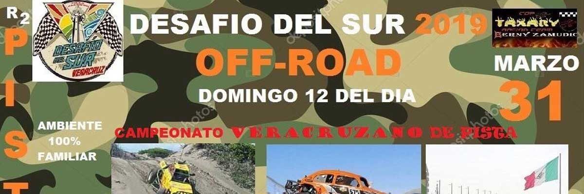 Domingo de Off Road en Veracruz y Oaxaca con fecha estatal.