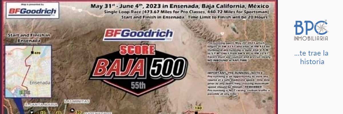 Todos a recorrer, se abrió la ruta Baja 500 este sábado.