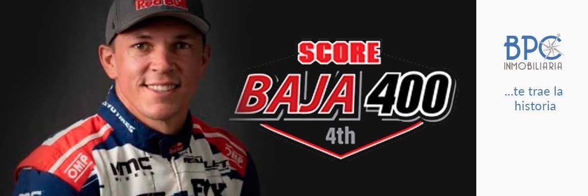 Andy McMillin y Bryce Menzies unen talento para la SCORE Baja 400.