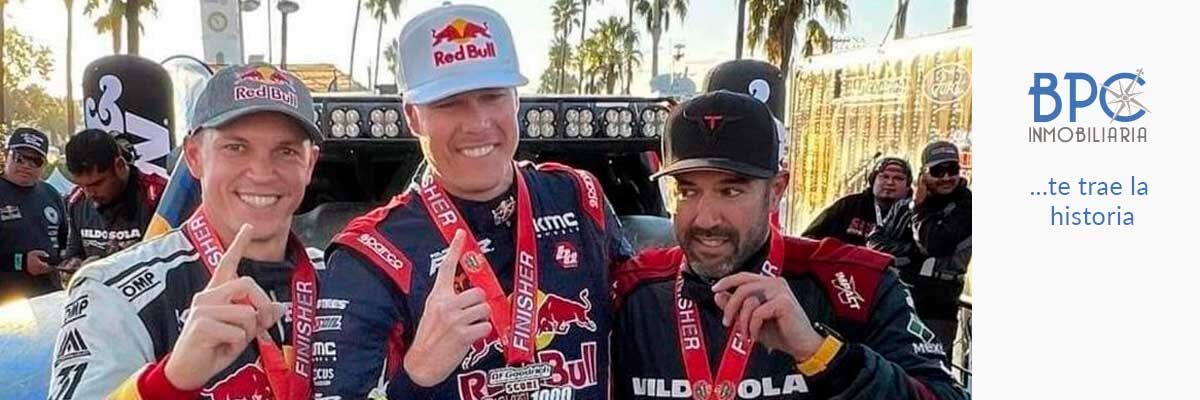 Bryce Menzies y Chavo Salvatierra virtuales ganadores de la 56th SCORE Baja 1000.