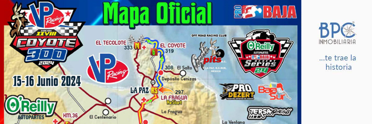 Hoy viernes realizan sorteo de la 28va edición de la Coyote 300.