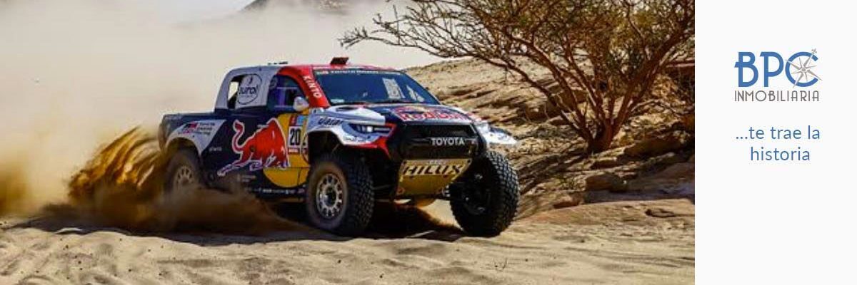 Nasser Al Attiyah alza el título del Rally Dakar.