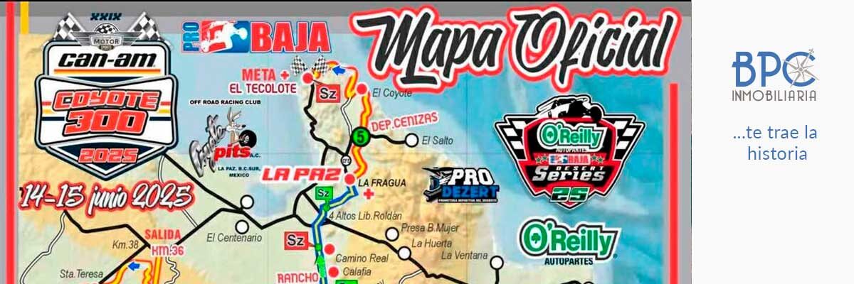 Líderes de categoría en PROBAJA confirman sorteo de la Coyote 300.