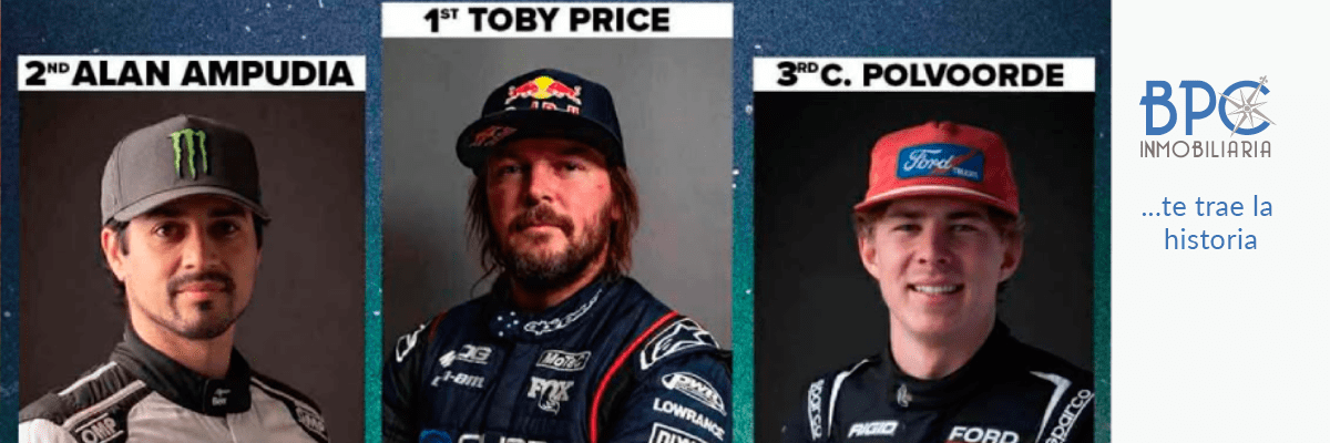 Toby Price a romper la mala suerte del ganador de la calificación Score Baja 400.